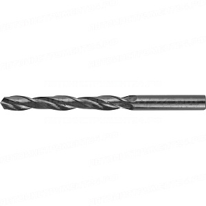 Сверло по металлу, быстрорежущая сталь, класс В, ЗУБР 4-29605-125-9.5, d=9,5 мм